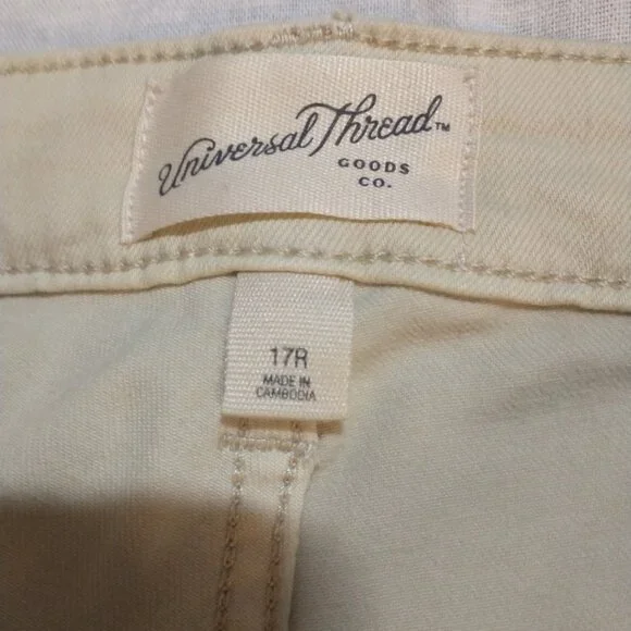 Universal Thread Jean Women 17 Skinny Super Stretch Capsule Coastal Classic READ - Picture 5 of 16